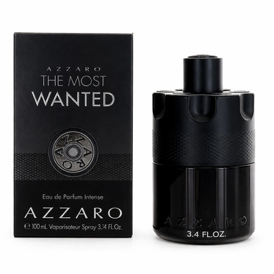 Azzaro The Most Wanted by Azzaro, 3.4 oz EDP Intense Spray for Men