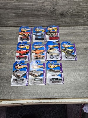 Lot Of 10 Hotwheels HW Showroom 2012 2013