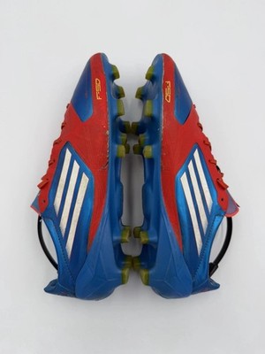 ADIDAS F50 ADIZERO TRX FG SYN V23956 BLUE ORANGE FOOTBALL CLEATS