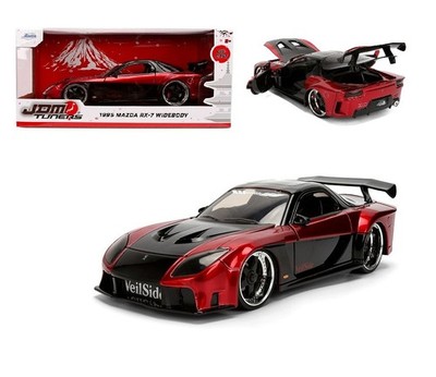 SHAPE BEAT 7 BodyFace 赤 JADA 1995 MAZDA RX-7 WIDEBODY RHD 