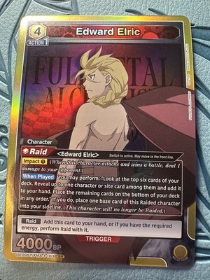Edward & Alphonse Elric Fullmetal Alchemist FMA 101 103 SR Union