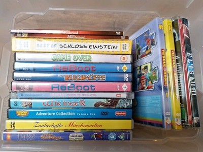 18 DVDs Kinder Filme Serien Zeichentrick