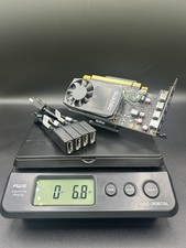 NVIDIA Quadro P1000 4GB GDDR5 Professional Graphics Card W/ 4x Mini DP to DP