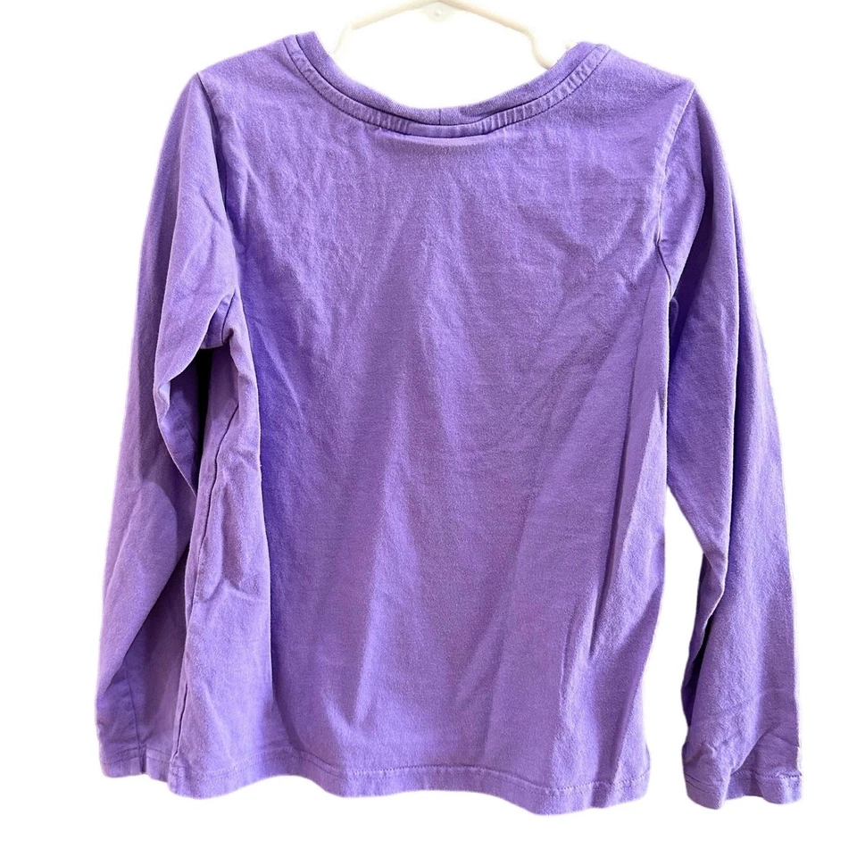 Camisa de manga larga Hanna Andersson Bird Ear Muffs 100 % algodón talla 130 cm 8 años Foto 2 de 4