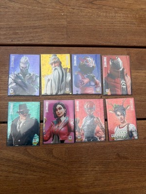 Fortnite Series 1 And Series 2 Chrystal Chrome Cards USA Fresh Picked