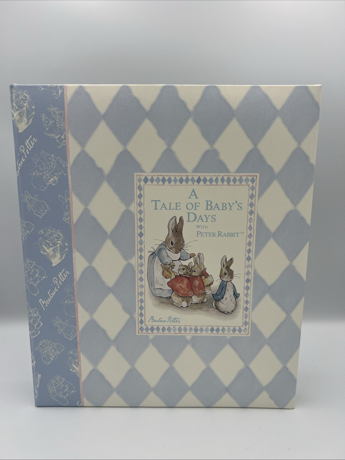 🎁 Beatrix Potter Peter Rabbit Photo Scrapbook Album Vintage Baby Book