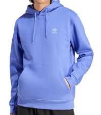 NEW adidas Originals Mens Size XS Adicolor Essentials Trefoil Hoodie Cobalt Blue