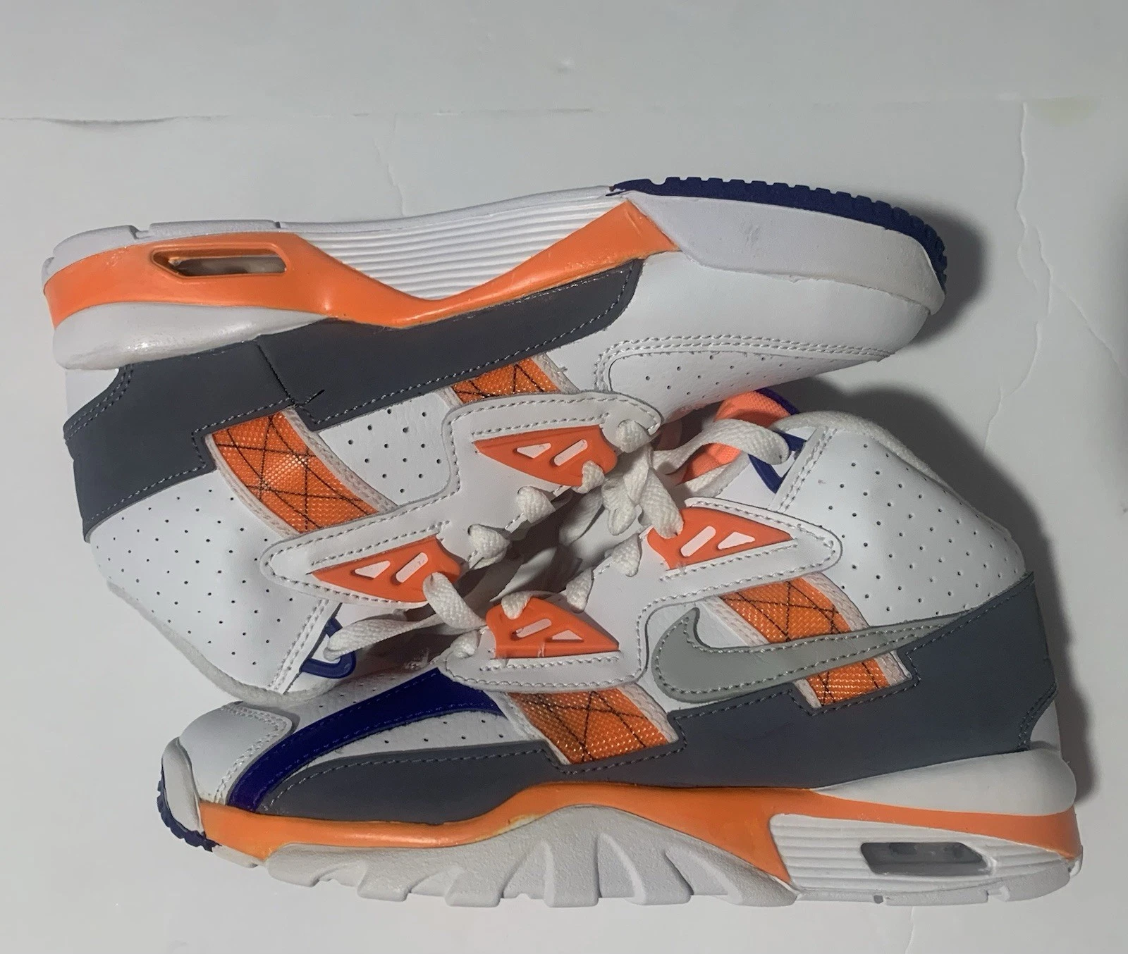 Nike Air Trainer SC High GS 'Auburn' Size 5 Authentic Bo Jackson