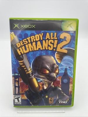 Destroy All Humans 2 | Microsoft Xbox, 2006 | CIB | Tested & Works
