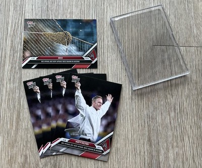 2024 Topps Now #145BEE Subject Swap SP + 4x #145 Matt Hilton Base Arizona DBacks
