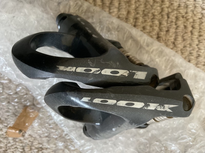Look Keo Classic carbon road bike pedals good condition