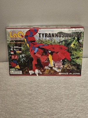 LaQ Dinosaur World NEW Tyrannosaurus Model Building Diy Kit 300pc  Sealed