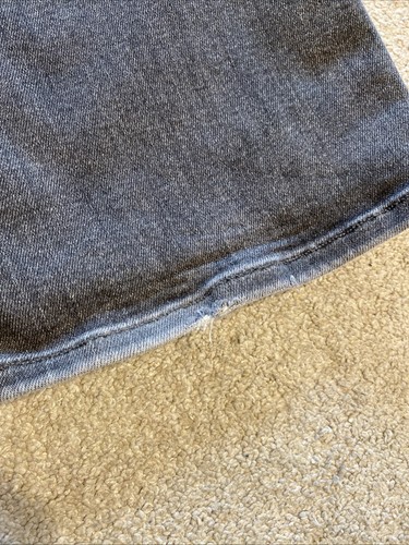 MOTHER Women Jeans Sz 27 The Hustler Heel Magic 8 Ball Gray USA 33” Inseam GUC - Bild 9 von 24