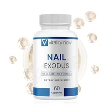 Nail Exodus Capsules For Healthier Feet - Vitality Clear Nail Formula (1-3 Pack)