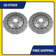 2pcs Front Brake Disc Rotors 365mm For Lamborghini Huracan R8 Rs5 8t0615301 2pcs Front Brake Disc Rotors 365mm For Lamborghini Huracan R8 Rs5 8t0615301