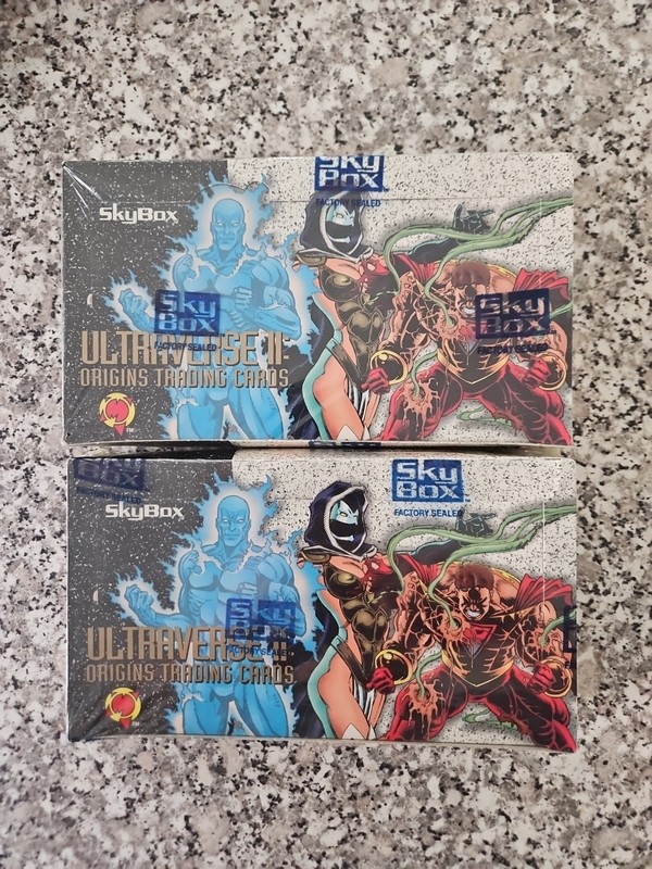 1994 Skybox Ultraverse II Factory Sealed Box Lot Of 2