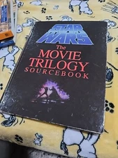 Star Wars Role Playing Game Movie Trilogy Sourcebook Hardcover Book Shelf Worn