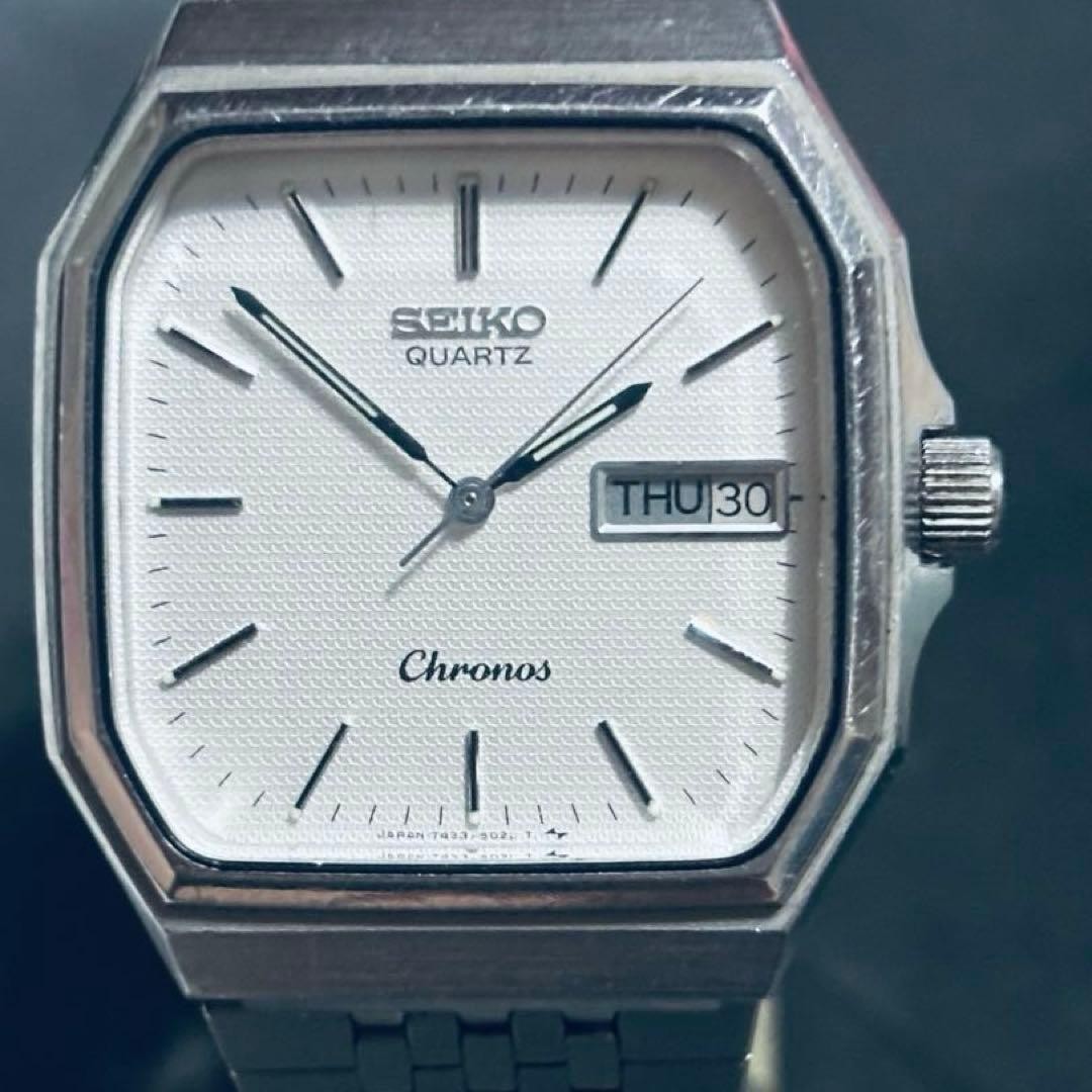 vintage SEIKO Chronos 7433-5010 new battery - Gem