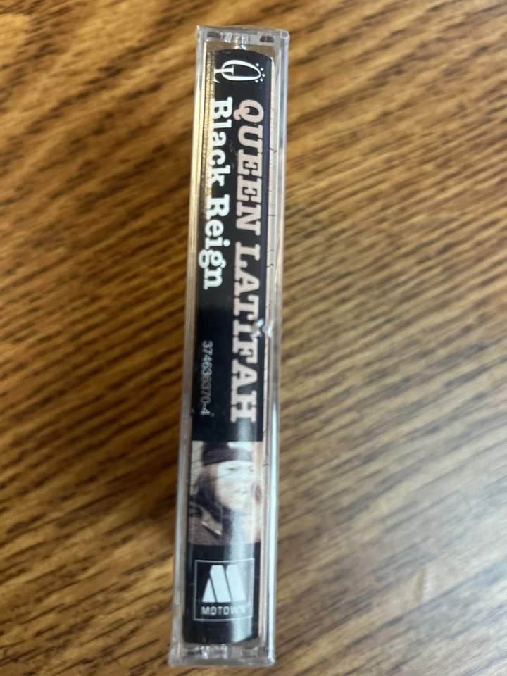 Queen Latifah Black Reign Cassette 1993 Motown Hip Hop SEALED  - Image 2 of 3