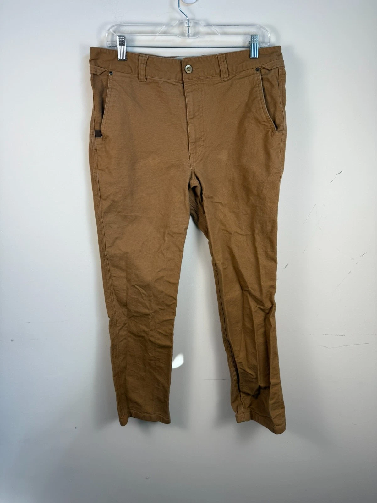 Duck Camp Brush Pants Canvas 34x29 Outdoors Camping Hiking Hunting Fishing