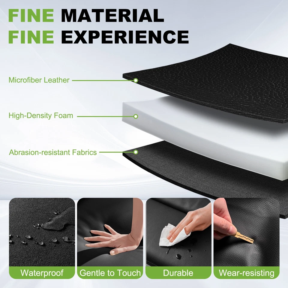 2003-2006 For Chevy Silverado & GMC Sierra Front Seat Cover Dark Gray #692 69i - Image 4 of 4