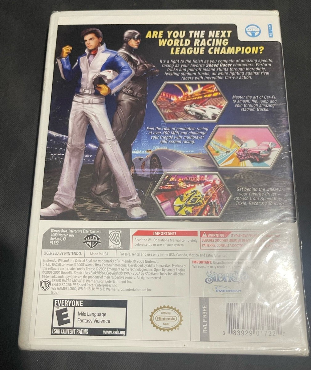 wiiです Speed Racer: The Videogame - Nintendo Wii - Tested
