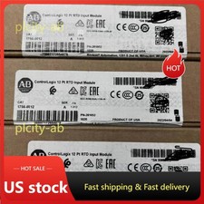Sealed AB 1756-IR12 /A ControlLogix Non-Isolated RTD Input 1756IR12 US Free Tax