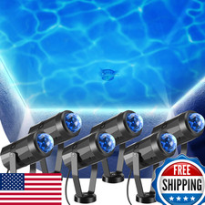 Riakrum 6 Pcs Water Effect Projector Light Winter Led Ocean Wave Projector