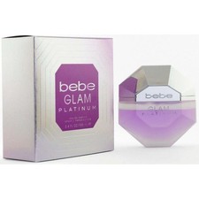 Bebe Glam Platinum by Bebe Perfume for Women EDP 3.3 / 3.4 oz New In Box