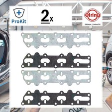 2x ORIGINAL® Elring Dichtung, Abgaskrümmer für Opel ASTRA G CC VECTRA B ASTRA