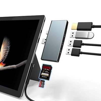Surface Pro 第5世代 DOCKING STATION付き Surface Pro 6/ Pro 5/ Pro 4 Docking Station USB Hub, Surface Pro