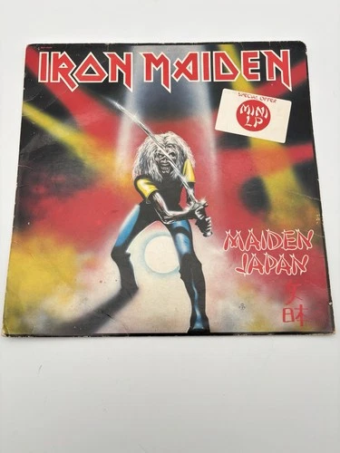 Iron Maiden Maiden Japan Vintage Vinyl Record Album 1981 Mini LP