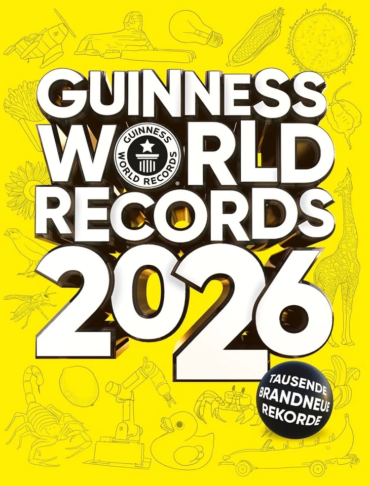 GUINNESS WORLD RECORDS 2026 | Das Guinness Buch der Rekorde (deutsche Ausgabe) - Bild 2 von 4