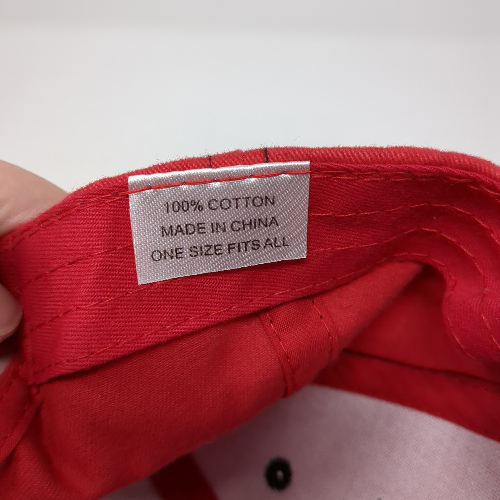 Maker's Mark Baseball Cap Red One Size Adjustable… - image 9