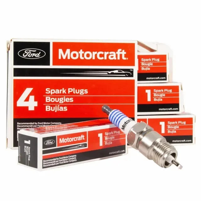 4x Motorcraft SP-435-AX Spark Plug SP-435-A BSF-44C-AX for 1987-1996 F-150 Bronc