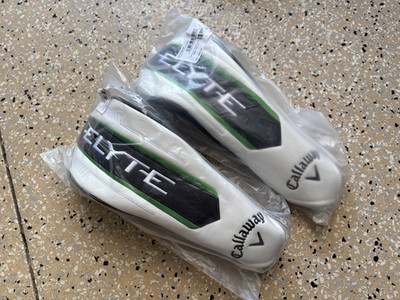 SET OF 2 CALLAWAY ELYTE FAIRWAY WOOD HEADCOVER HEAD COVER - w/ adj tag - NEW