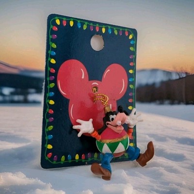 Vintage Disney Goofy Christmas Ornament  In Stocking ENESCO New W/ Packaging 