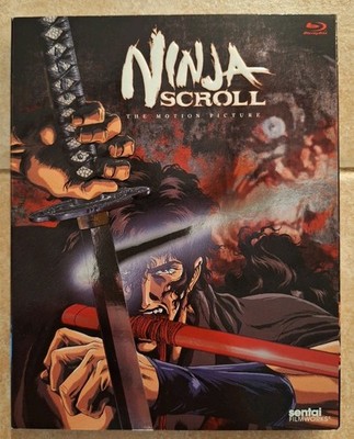 Ninja Scroll The Motion Picture (Blu-ray) W/slipcover New, Sealed, Free Shipping