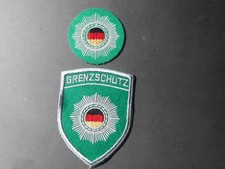 &Auml;rmel-und Barettabzeichen des Grenzschutzes der DDR 1989(Muster)