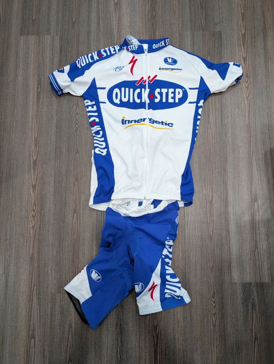 Maillot Cycliste Vintage Quick Step Time Vermarc - Homme XXL - Occasion