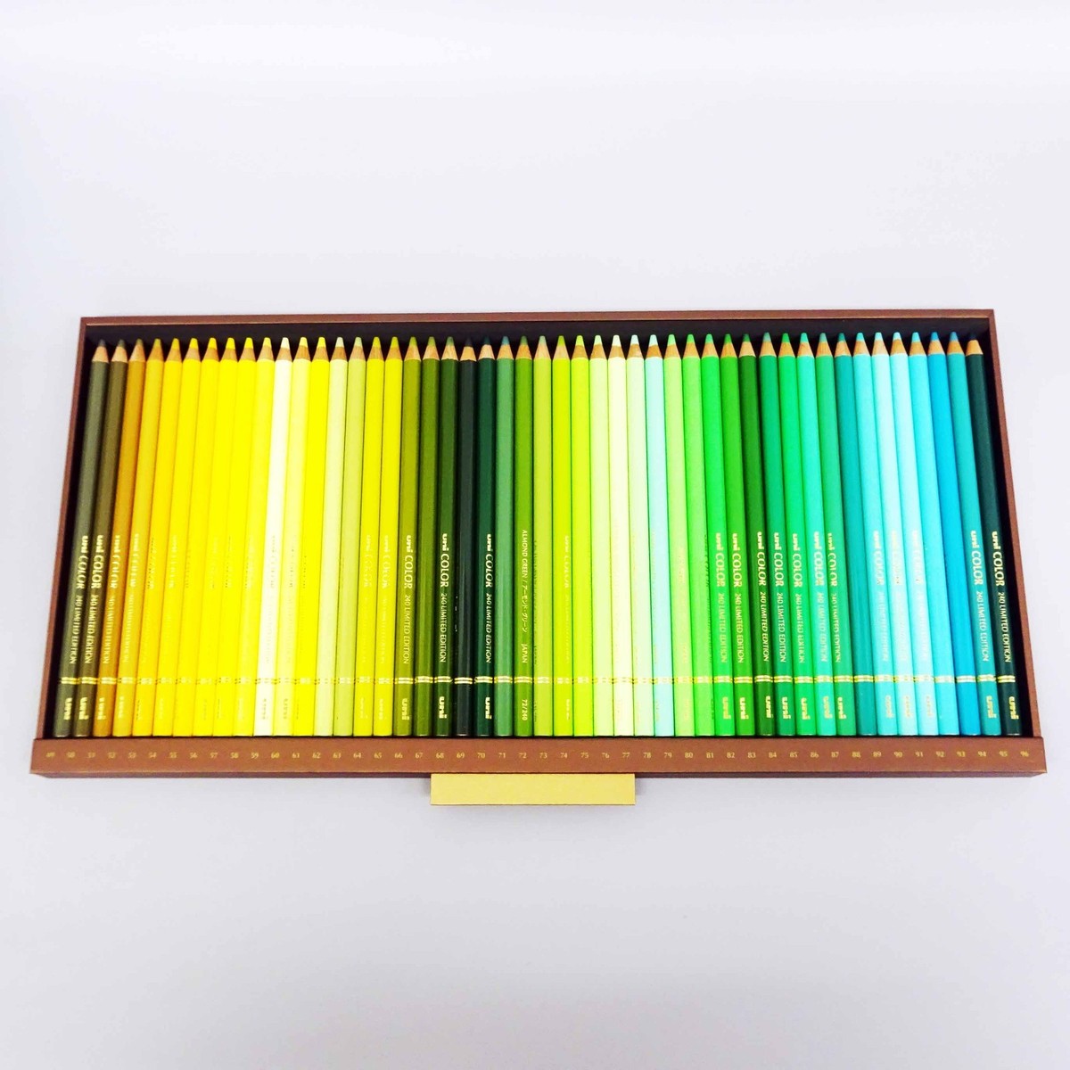 50th anniversary 240 Uni color Mitsubishi Color Pencil 5000