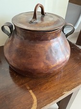 Magnifique Chaudron En Cuivre Ancien.