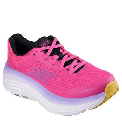 Skechers Shoes Women Max Cushioning Raspberry Go Run Comfort Sport Casual 129470