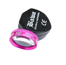 Dr Bawa 30D Ultra Slim Lens Pink Color For Ophthalmology Optometry Free Ship