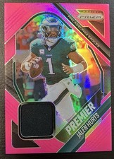 2025 Panini Prizm Jalen Hurts Pink Premier Patch