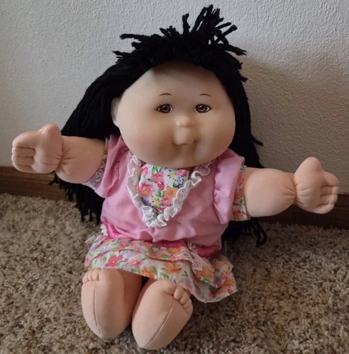 Mattel 1997 Cabbage Patch Kid Doll In CPK Brand Clothing, GUC