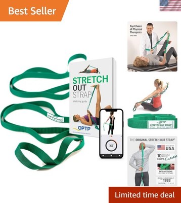 The  Stretch Out Strap - 6' Durable Nylon for Flexibility & Mobility