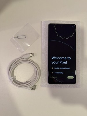 Google Pixel 7 - 128GB - Snow (Unlocked) Great Condition - Factory Reset