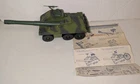 GI Joe Slugger Self Propelled Cannon 1984 Hasbro Vehicle W/ Blueprints