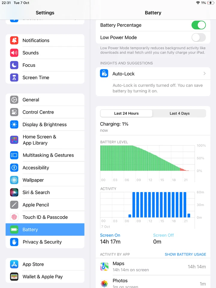 Apple iPad (6th Generation) - 32GB, WiFi, iPadOS v17 - Fully working - Image 4 of 4